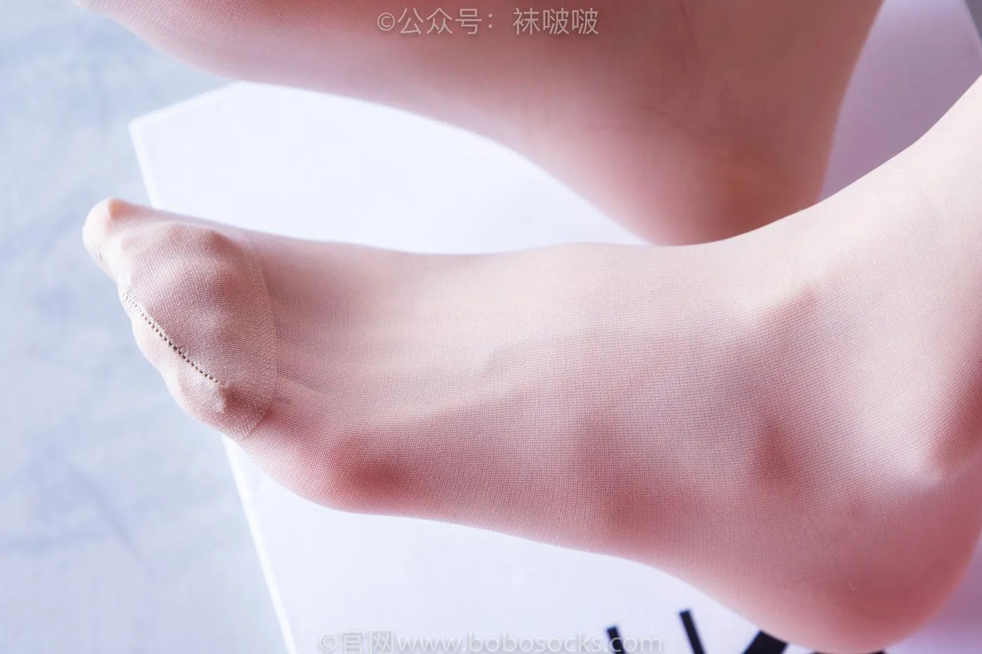 [BoBoSocks袜啵啵]NO.011 稚予-AJ、白色短棉袜、肉丝 [139P]插图